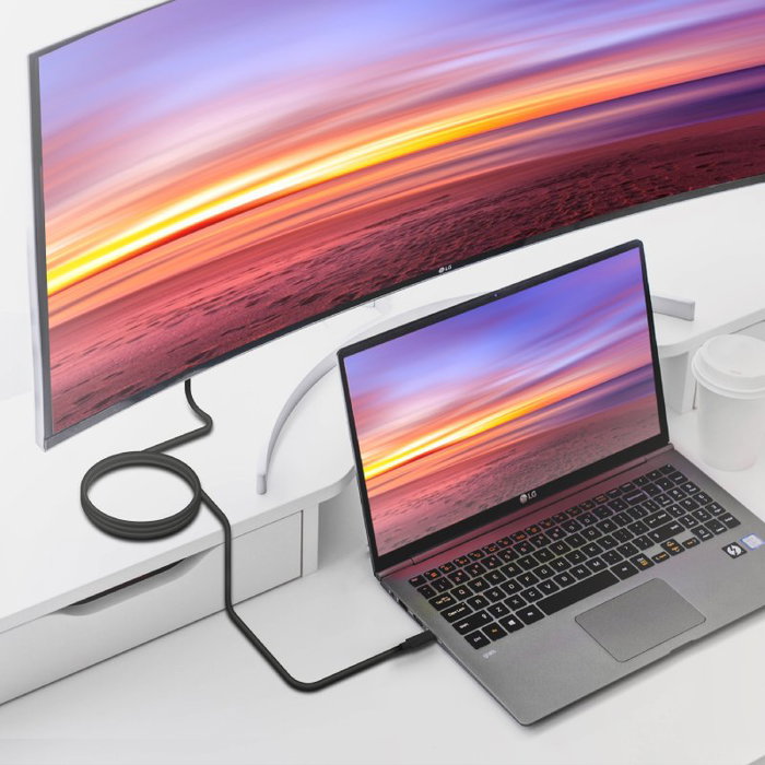 Aisens Cable USB-C a USB-C 3.2 Gen1 5Gbps 4K@60Hz 60W 5m Negro Aisens Cable USB-C a USB-C 3.2 Gen1 5Gbps 4K@60Hz 60W 5m Negro